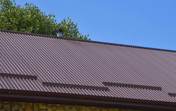 typical Barnby In The Willows corrugated roof uses